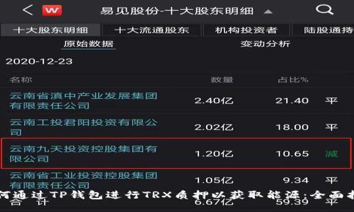 如何通过TP钱包进行TRX质押以获取能源：全面指南